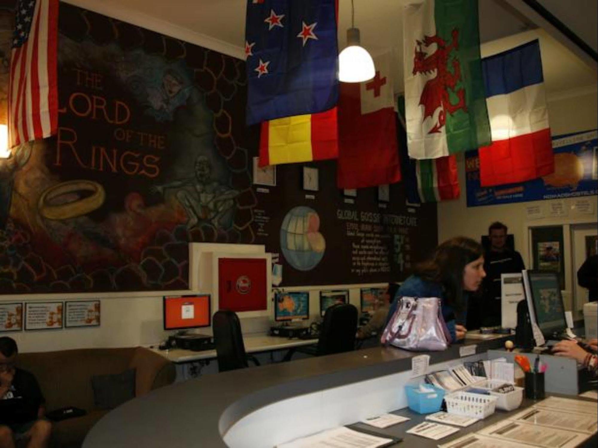 Nomads Capital Backpackers - Wellington (Adults Only) Hostel Екстериор снимка The reception area of the Tolkien Reading Society at the University of Oxford